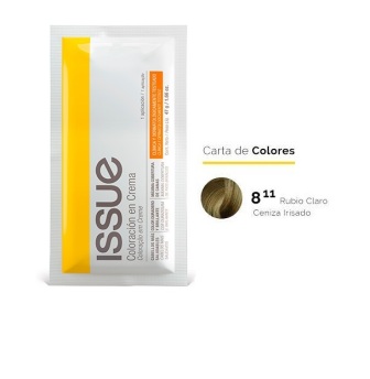 TINTURA ISSUE 8.11 RUBIO CLARO CENIZA IRISADO